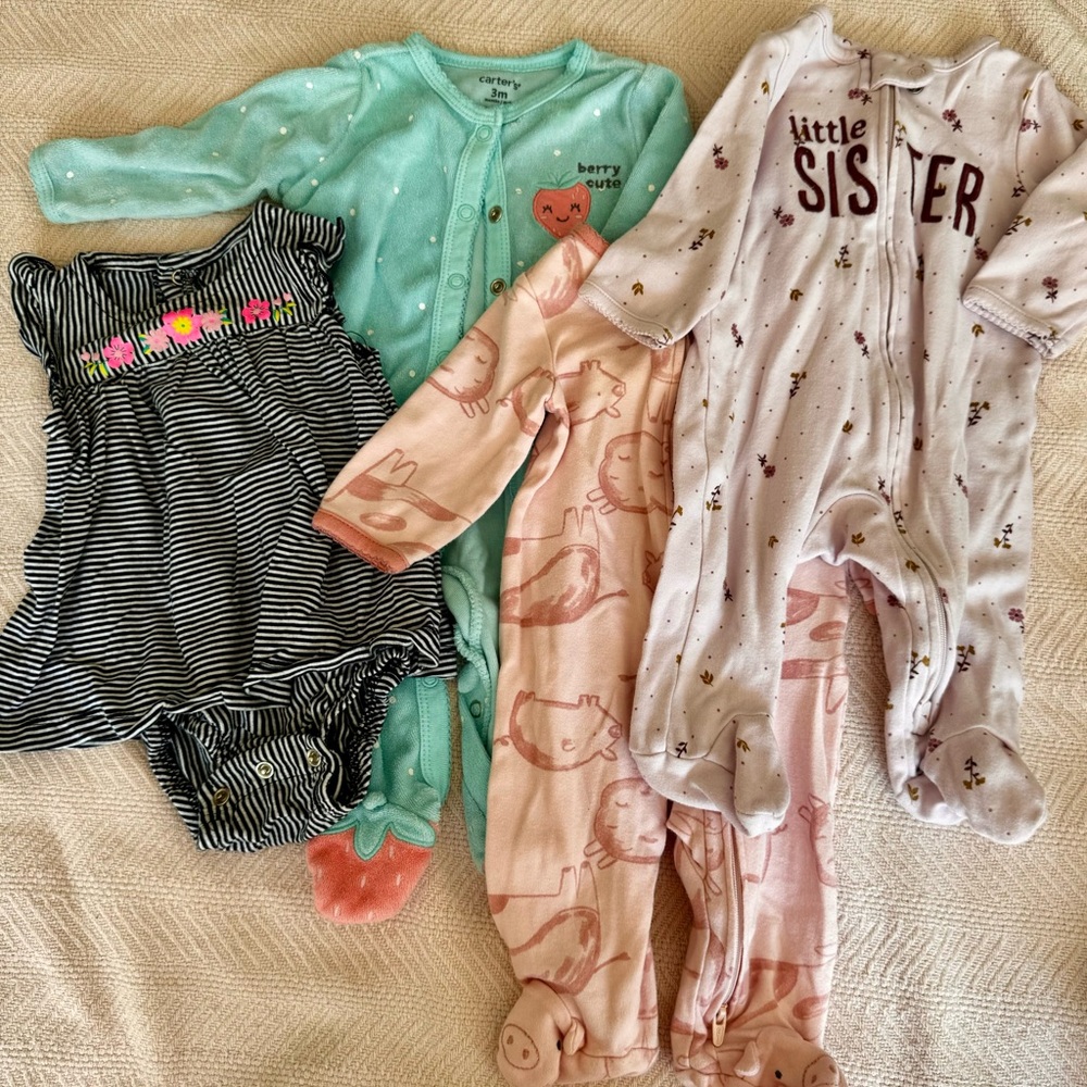 Little Sister starter pack from Carters 💖💕👶🏼